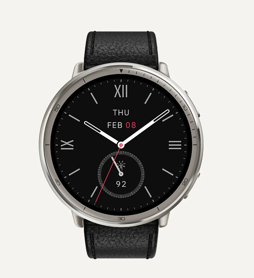 New strap on wrist in motion